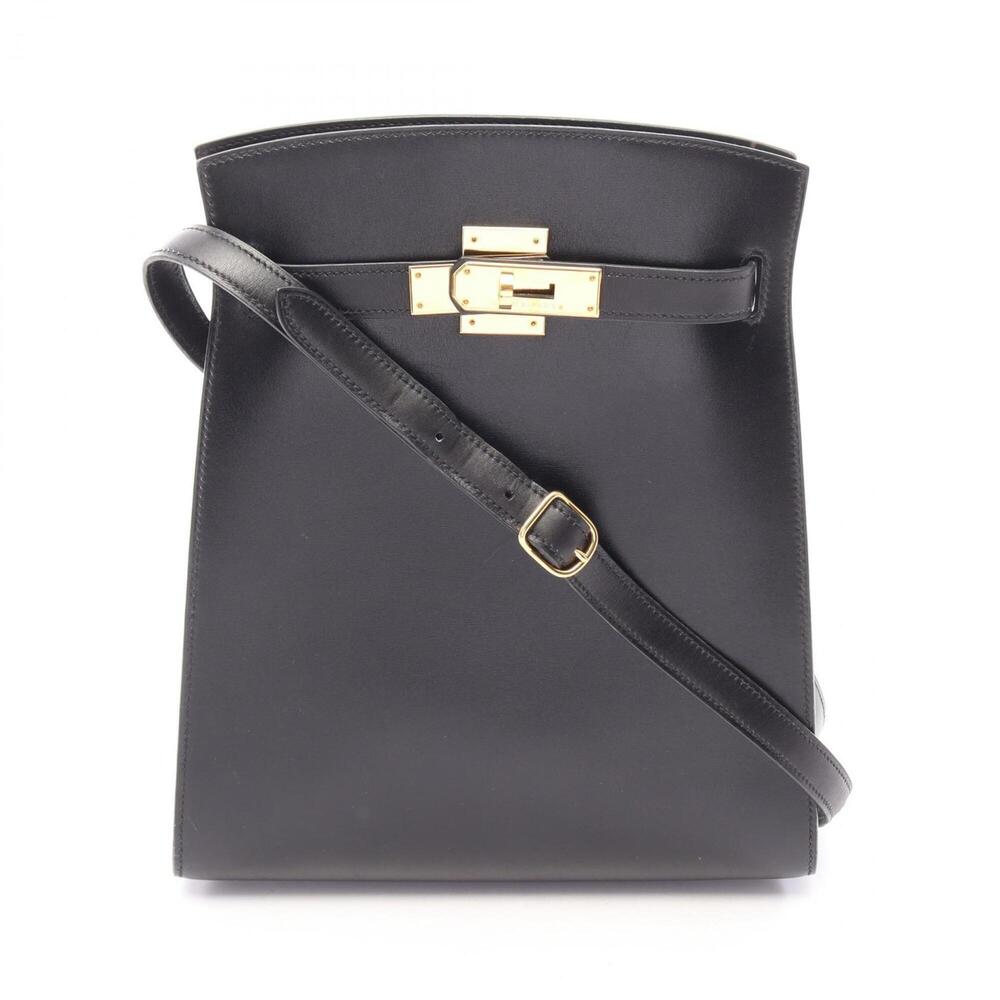 Hermes Kelly Sport MM Shoulder Bag/Handbag, Calfskin (Cowhide), Box Calf Leat...